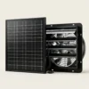 Solar under roof fan 02